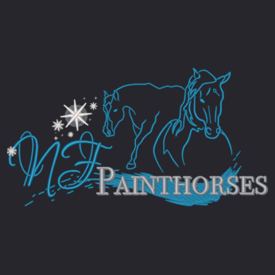 NF Painthorses Rückenstick - Men's Hoody Design