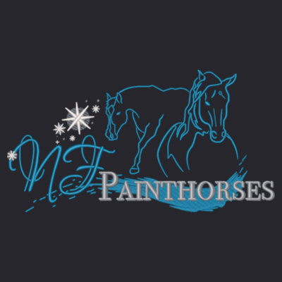 NF Painthorses Rückenstick - Men's Softshell Jacket Design
