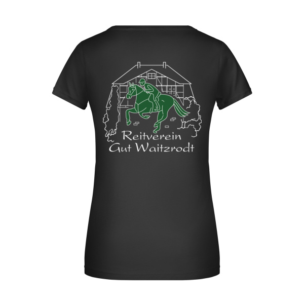 Rückendruck - Ladies' Basic-T Miniaturansicht