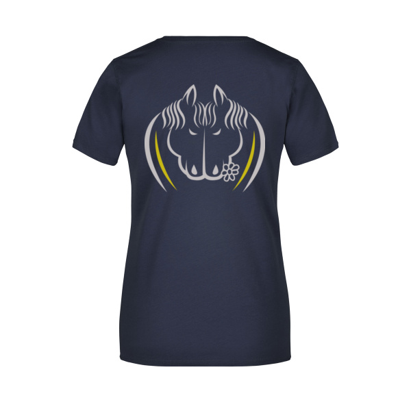 Rückendruck - Ladies' Basic-T Miniaturansicht