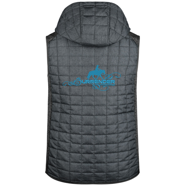 Rückenstick - Men's Knitted Hybrid Vest Miniaturansicht