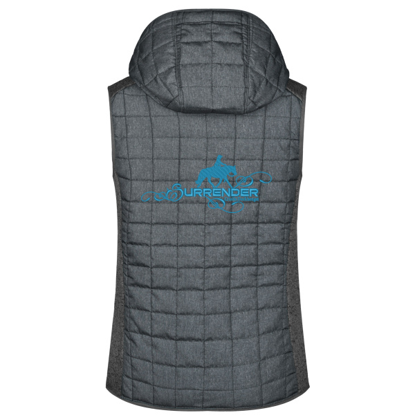 Rückenstick - Ladies' Knitted Hybrid Vest Miniaturansicht