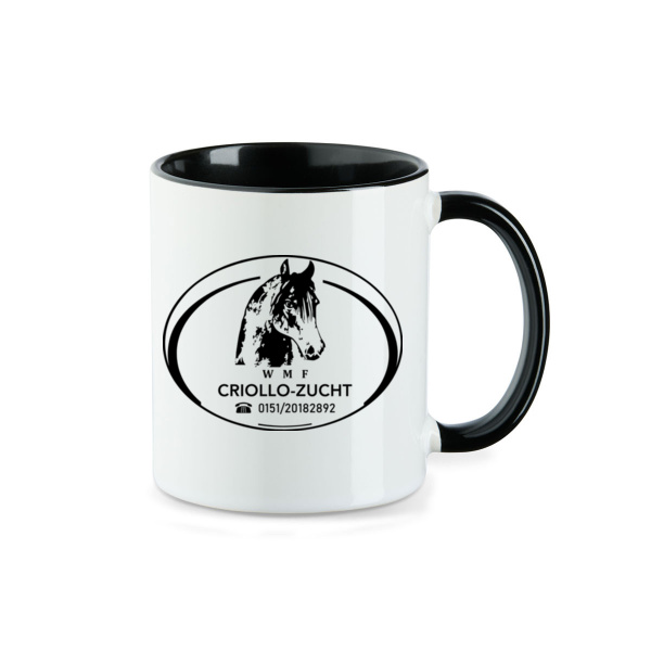 Druck - Tasse zweifarbig Miniaturansicht