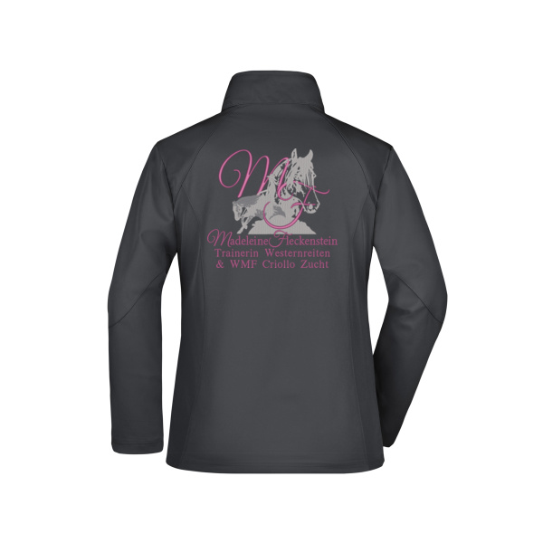 Rückenstick - Ladies' Softshell Jacket Miniaturansicht