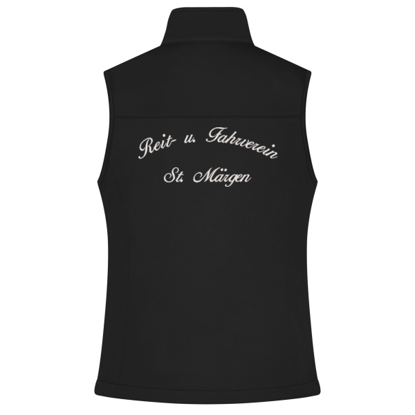 Rückenstick - Ladies' Softshell Vest Miniaturansicht