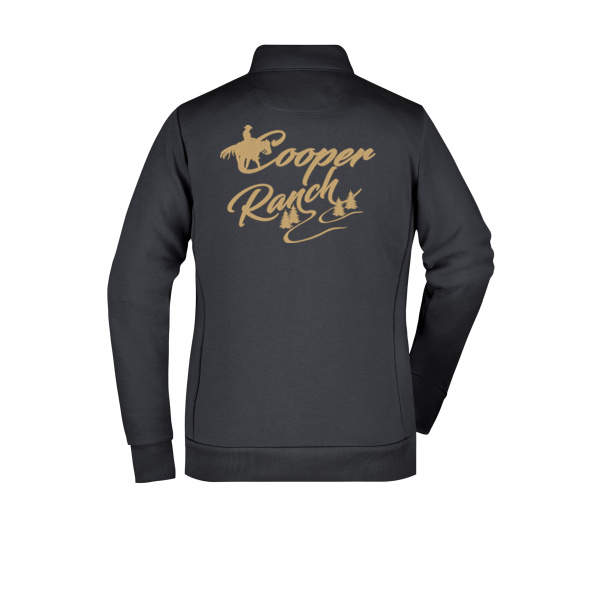 Rückenstick - Ladies' Hybrid Sweat Jacket Miniaturansicht