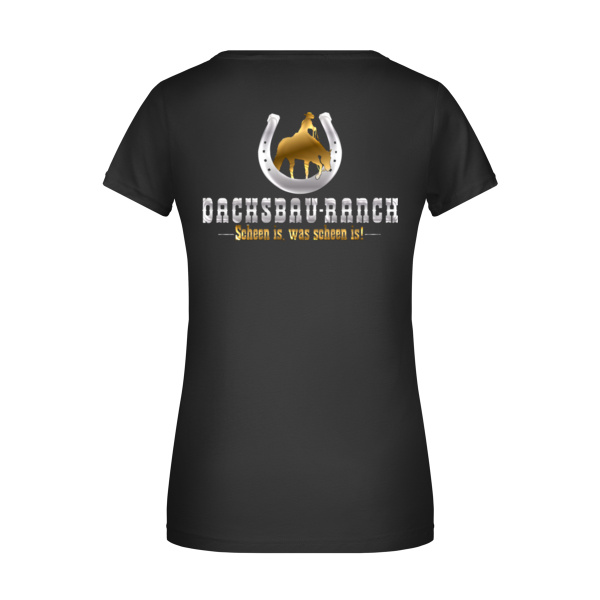 Rückendruck - Ladies' Basic-T Miniaturansicht