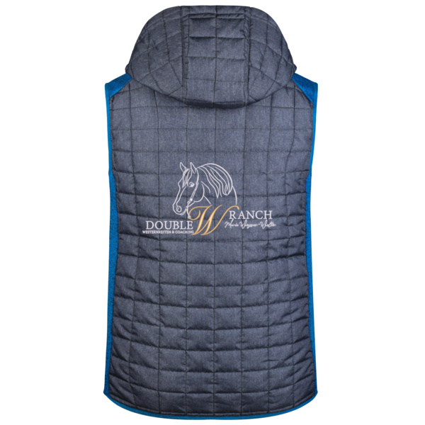 Rückenstick - Men's Knitted Hybrid Vest Miniaturansicht