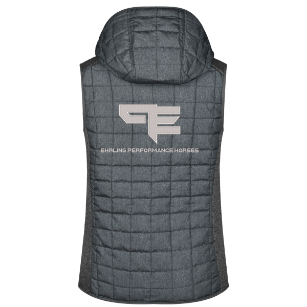 Rückenstick - Ladies' Knitted Hybrid Vest Miniaturansicht