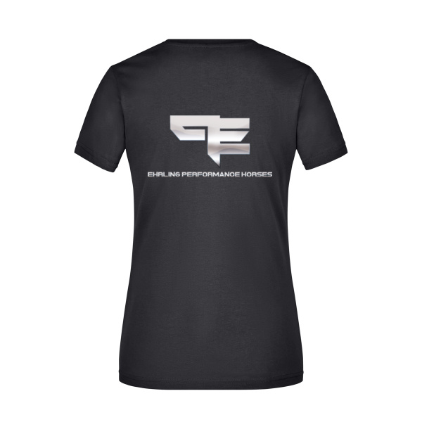 Rückendruck - Ladies' Slim Fit V-T Miniaturansicht