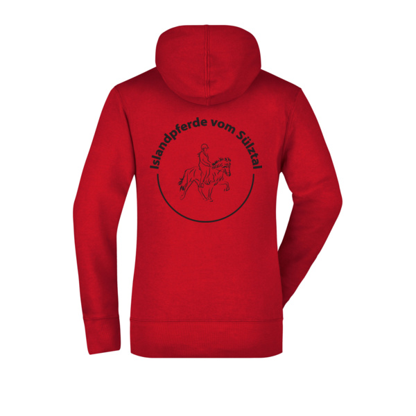 Rückendruck - Ladies' Hooded Sweat Miniaturansicht