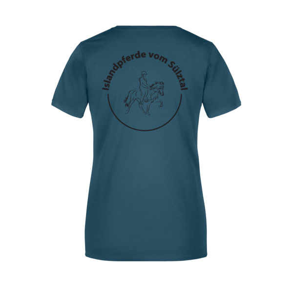 Rückendruck - Ladies' Basic-T Miniaturansicht