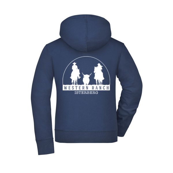 Rückendruck selbst einfärben  - Ladies' Hooded Jacket Miniaturansicht