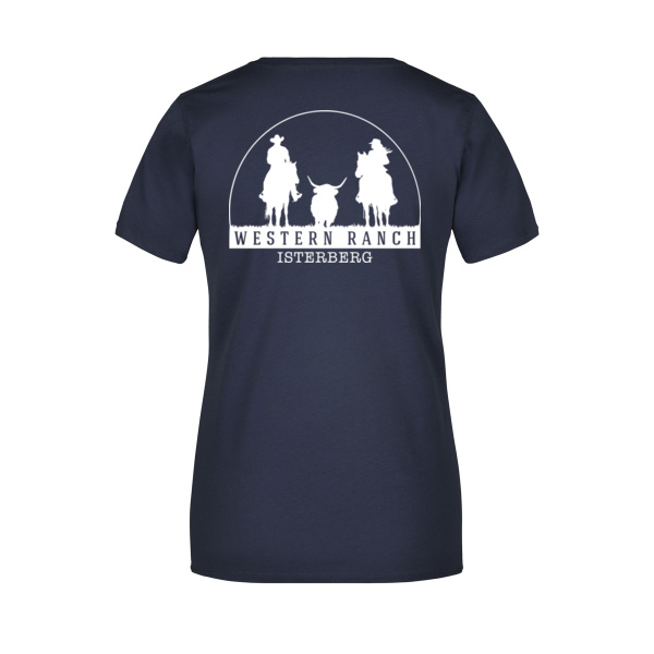 Rückendruck selbst einfärben  - Ladies' Basic-T Miniaturansicht