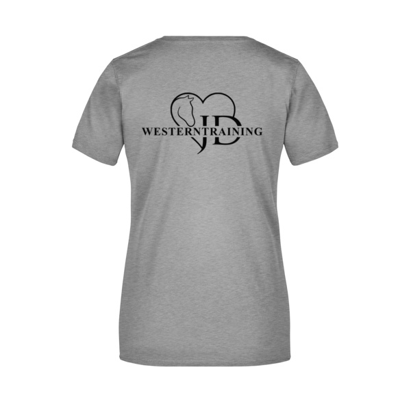 Rückendruck - Ladies' Basic-T Miniaturansicht