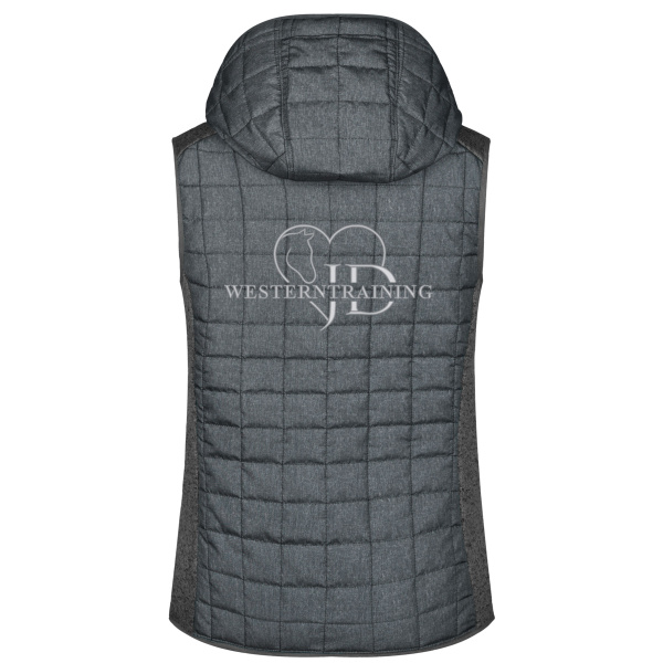 Rückenstick - Ladies' Knitted Hybrid Vest Miniaturansicht