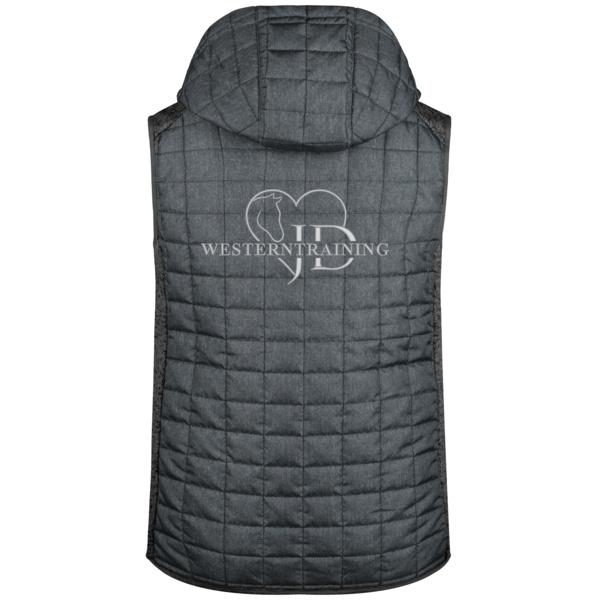 Rückenstick - Men's Knitted Hybrid Vest Miniaturansicht