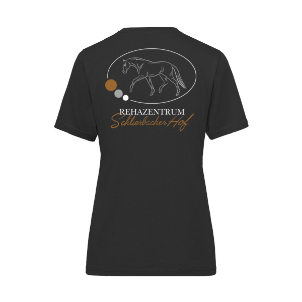 Rückendruck - Ladies' BIO Workwear T-Shirt Miniaturansicht