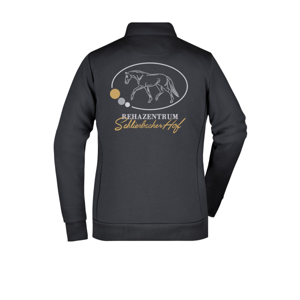 Rückenstick - Ladies' Hybrid Sweat Jacket Miniaturansicht