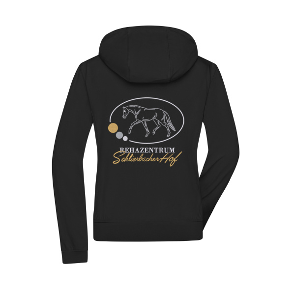 Rückenstick - Ladies' Hooded Softshell Jacket Miniaturansicht