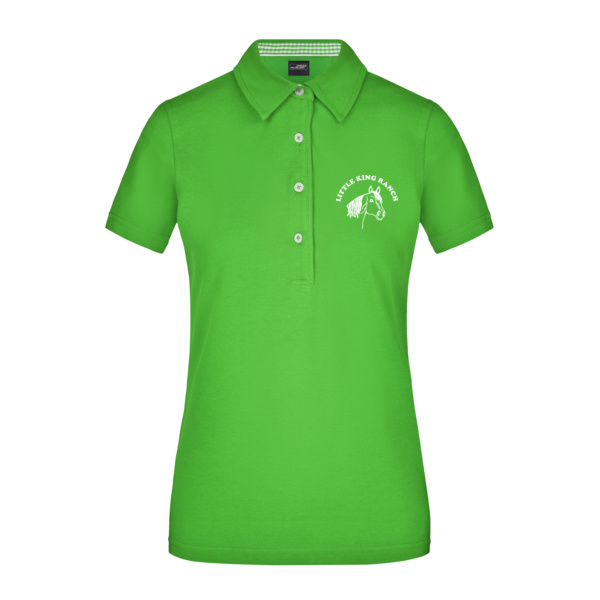 kl. Brustdruck selbst einfärben - Ladies' Plain Polo Miniaturansicht