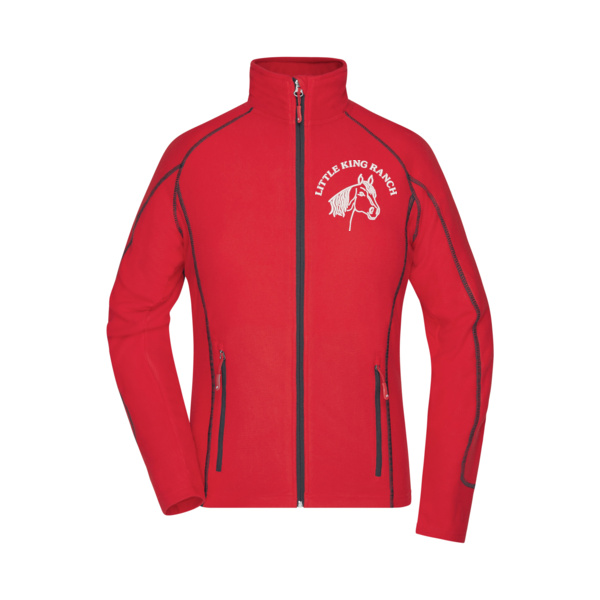 Bruststick - Ladies' Structure Fleece Jacket Miniaturansicht