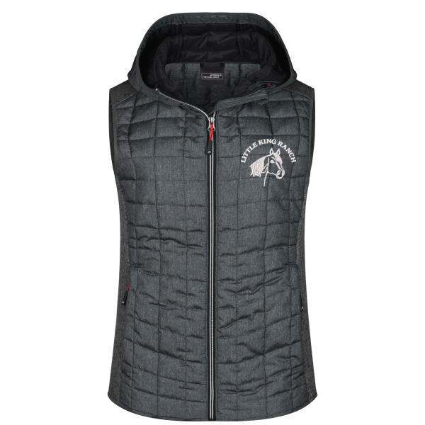 Bruststick - Ladies' Knitted Hybrid Vest Miniaturansicht