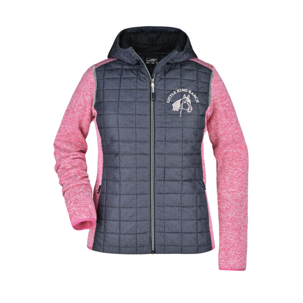 Bruststick - Ladies' Knitted Hybrid Jacket Miniaturansicht
