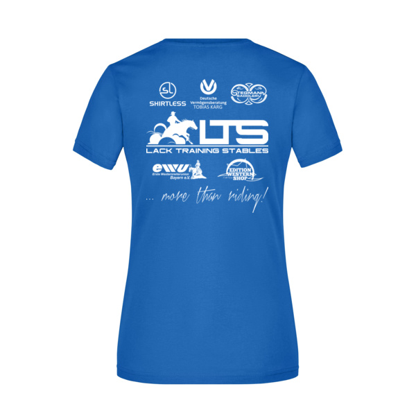 Rückendruck - Ladies' Slim Fit V-T Miniaturansicht