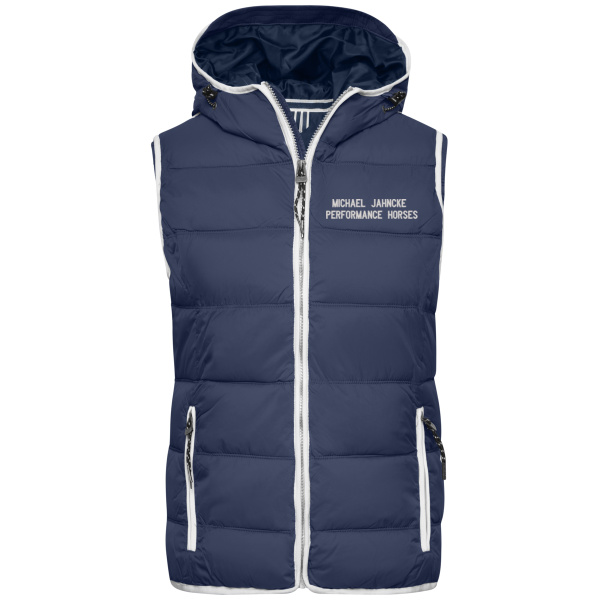 Front & Rückenstick - Ladies' Maritime Vest Miniaturansicht
