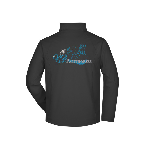 NF Painthorses Rückenstick - Men's Softshell Jacket Miniaturansicht