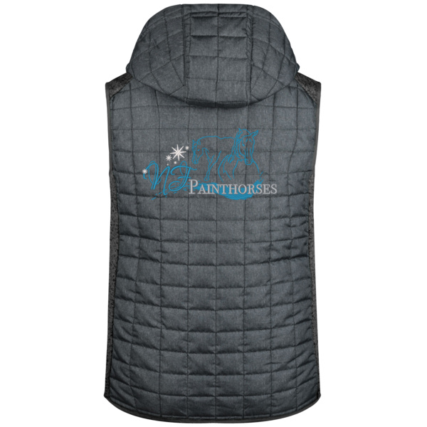 NF Painthorses Rückenstick - Men's Knitted Hybrid Vest Miniaturansicht