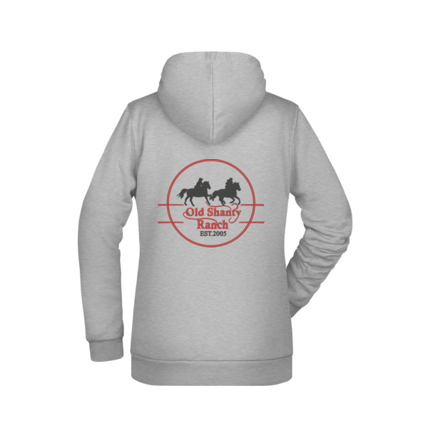 Rückenstick und Ärmeldruck - Ladies' Promo Hoody Miniaturansicht