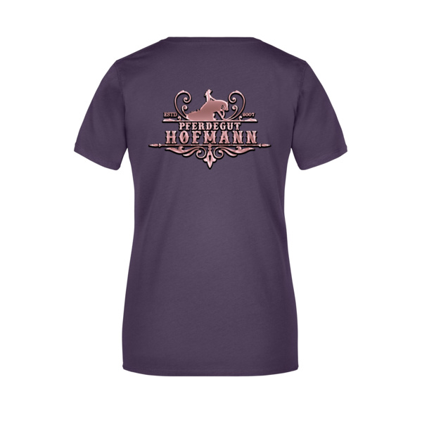 Rückendruck - Ladies' Basic-T Miniaturansicht