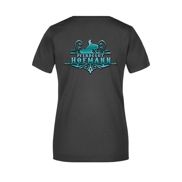 Rückendruck - Ladies' Basic-T Miniaturansicht