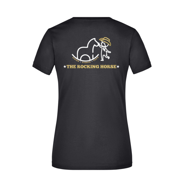 Rückendruck - Ladies' Slim Fit V-T Miniaturansicht