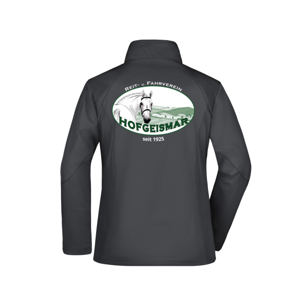 Rückendruck - Ladies' Softshell Jacket Miniaturansicht