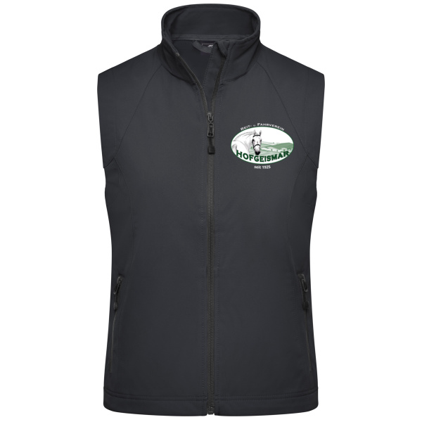 Brustdruck - Ladies' Softshell Vest Miniaturansicht