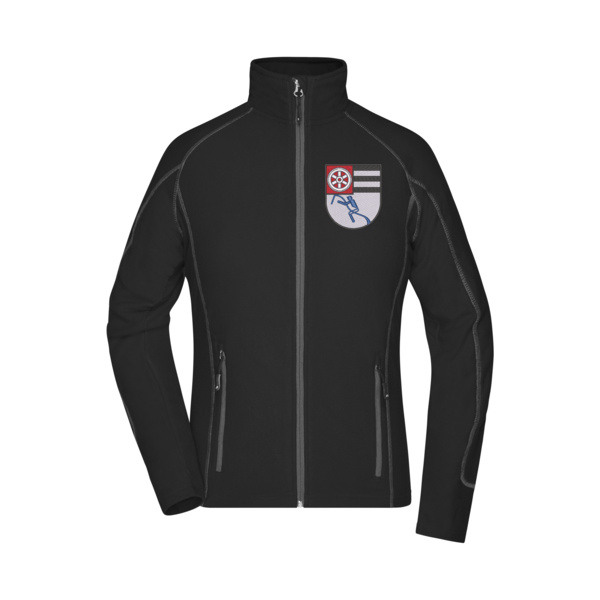 Bruststick - Ladies' Structure Fleece Jacket Miniaturansicht