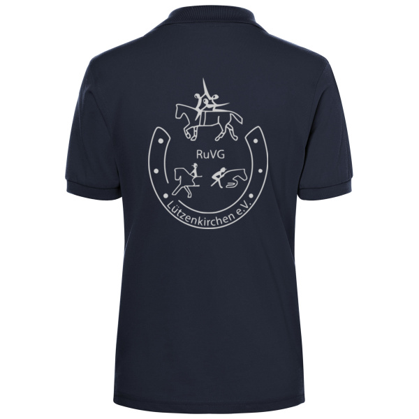 großer Druck - Classic Polo Ladies Miniaturansicht