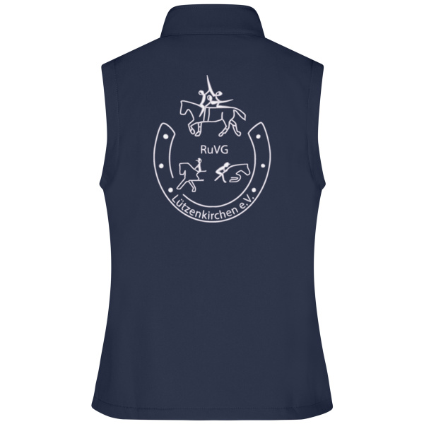 großer Stick - Ladies' Promo Softshell Vest Miniaturansicht