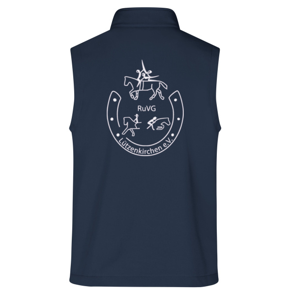 großer Stick - Men's Promo Softshell Vest Miniaturansicht