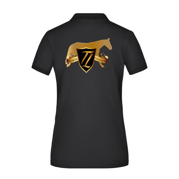 Rückendruck - Ladies' Pima Polo Miniaturansicht