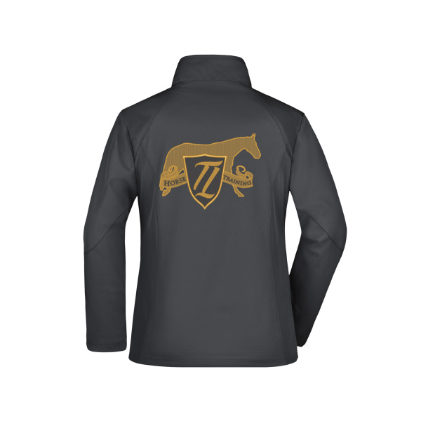 Rückenstick - Ladies' Softshell Jacket Miniaturansicht