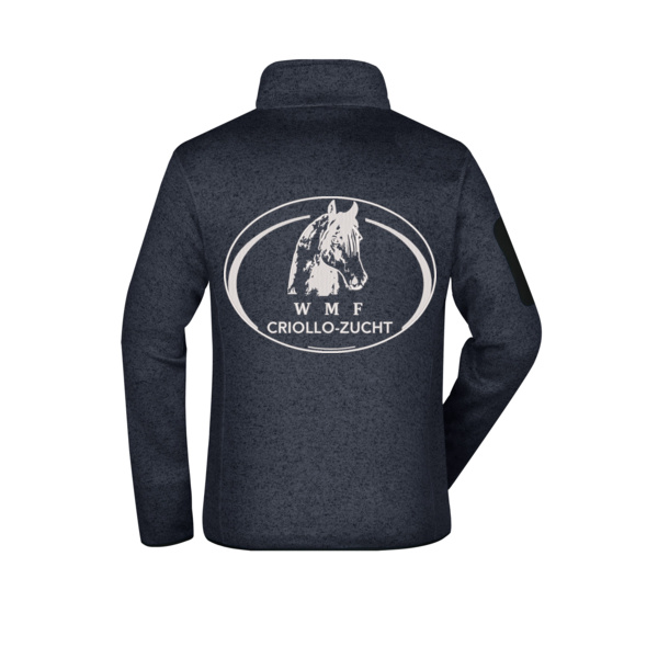 Rückenstick - Men's Knitted Fleece Jacket Miniaturansicht