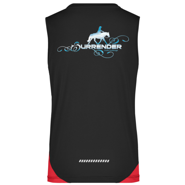 Rückendruck - Ladies' Running Tank Miniaturansicht