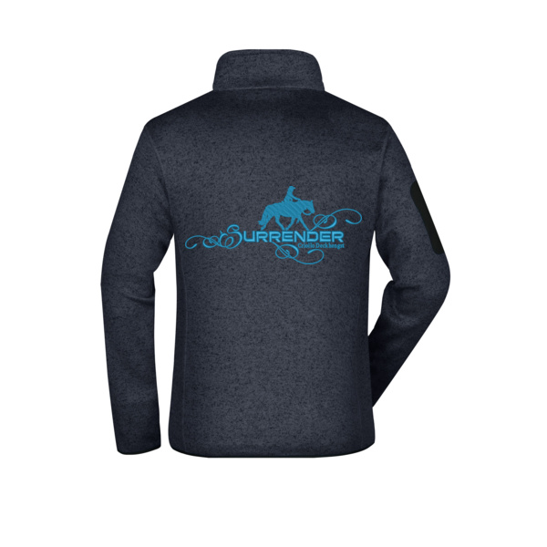 Rückenstick - Men's Knitted Fleece Jacket Miniaturansicht