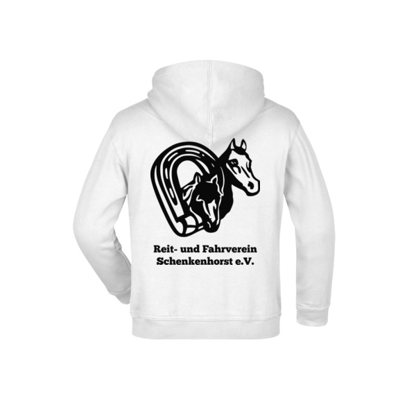 Rückendruck schwarz - Hooded Sweat Junior Miniaturansicht