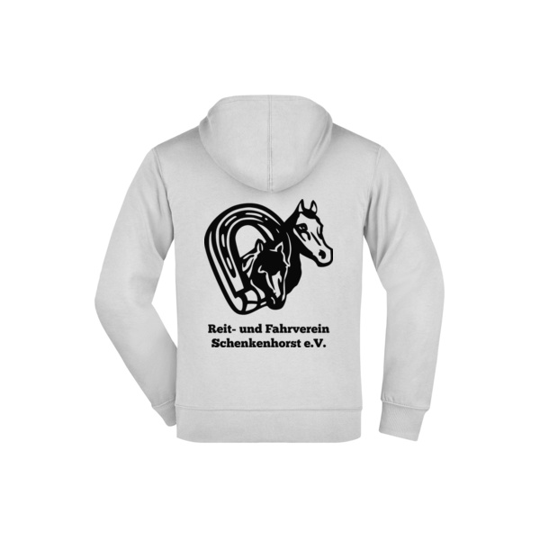 Rückendruck schwarz - Men's Hooded Jacket Miniaturansicht