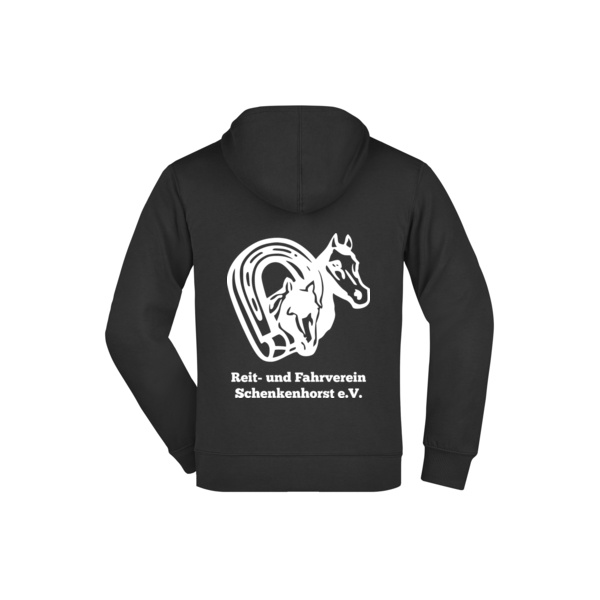 Rückendruck Weiß - Men's Hooded Jacket Miniaturansicht